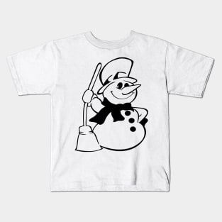 the snowman Kids T-Shirt